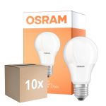 Flerpack 10x Osram Parathom LED Star E27 Päron Matt 8.5W 806lm - 827 Extra Varm Vit | Ersättare 60W