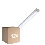 Flerpack 12x Philips LED Allmänbruksarmatur Vattentät WT060C 30W 3600lm - 865 Dagsljus | 120cm