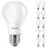 Flerpack 10x Philips Corepro LED Lampa E27 Päron Matt 5W 470lm - 930 Varm Vit | Bästa färgåtergivning - Ersättare 40W