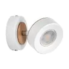 Ledvance LED Decor Spot Pluto Stål Vit 4.8W 300lm - 830 Varm Vit