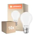 Flerpack 10x Ledvance Classic LED B22 Päron Matt 5.9W 806lm - 827 Extra Varm Vit | Ersättare 60W